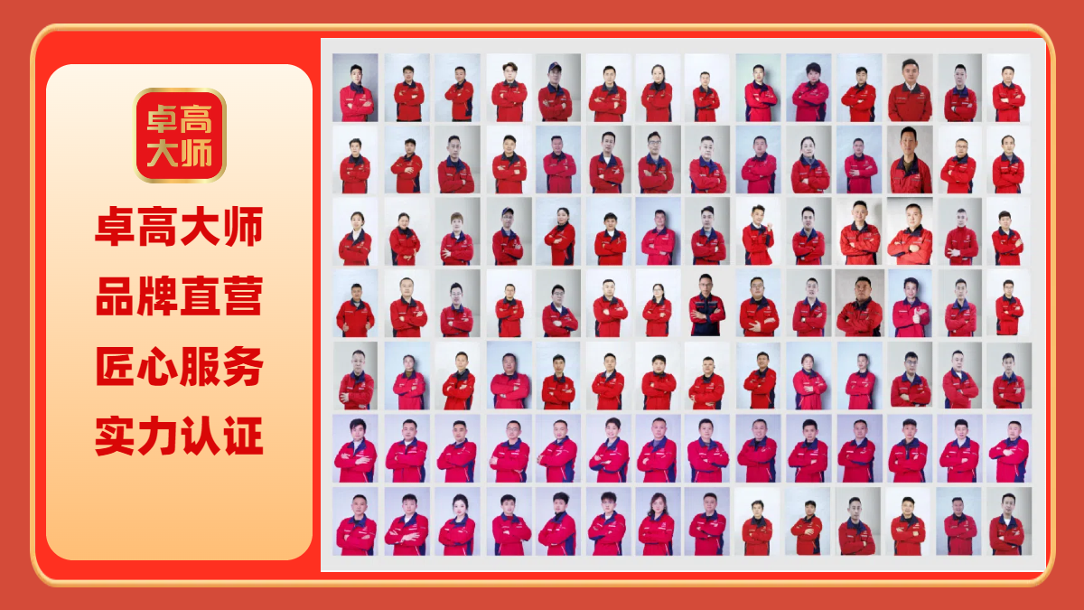 不分卓高大師形象展示
